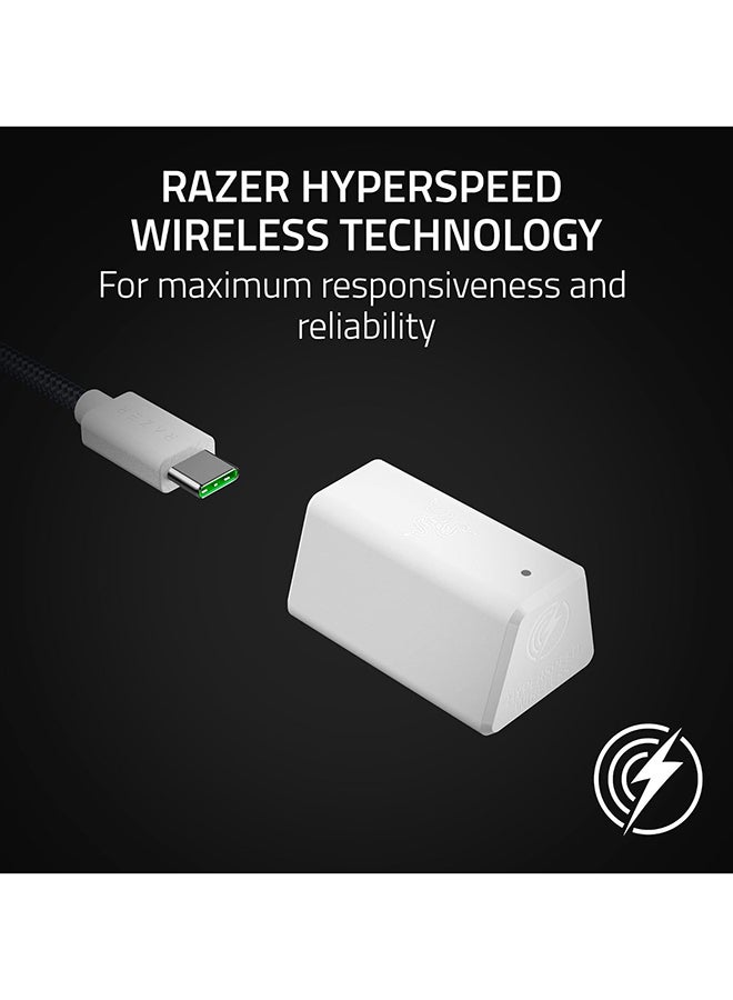 Razer BlackShark V2 HyperSpeed - Wireless Ultra-Lightweight Esports Headset - White I RZ04-04960200-R3M1 - Image 5
