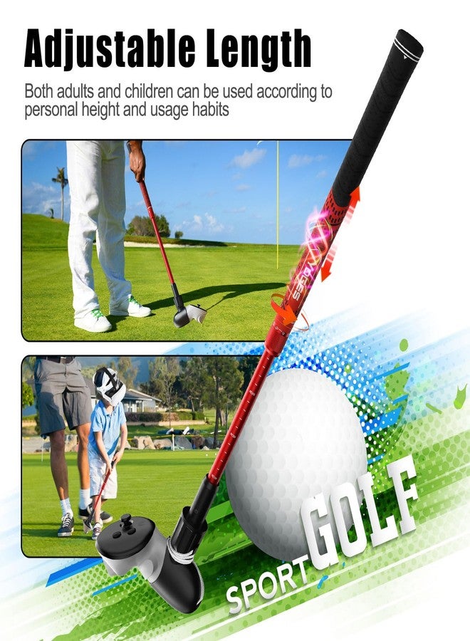 YOGES Adjustable Length VR Golf Club Handle for Meta Quest 3S/Quest 3/Oculus Quest 2, 90 Degree Virtual Reality Baseball Controller Attachment, Simulator Real Golf Game (ONLY for Right Controller) - Image 3
