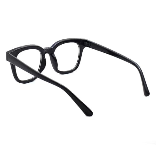 Peter Jones Oversized Nerdy Computer Glasses for Men Women with Zero Power Blue Light Blocking Glare Lenses (SIZE LARGE) AG258 - Image 5