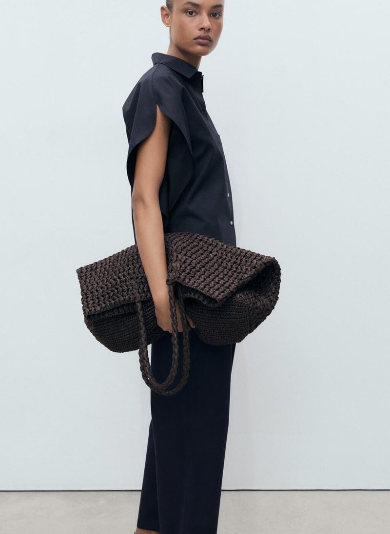 MANGO Straight-Cut Crop Trousers  - Image 3