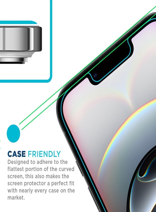 Tech Armor for Apple iPhone 16E Privacy Screen Protector, iPhone 14, 13 and 13 Pro Tempered Glass 6.1 Inch - Anti-Spy Ballistic, Case Friendly, Easy Install, Private, 9H Hardness -1 Pack - Image 5