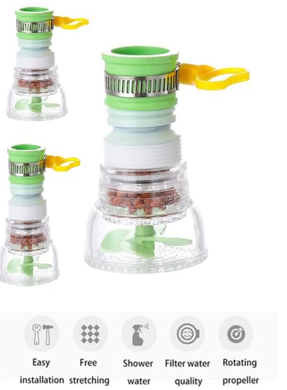 Qwid Sink Faucet Splash Filter Faucet Function Kitchen Faucet Aerator Faucet Aerator Sink Pack of 3 - Image 2