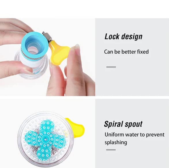 Qwid Sink Faucet Splash Filter Faucet Function Kitchen Faucet Aerator Faucet Aerator Sink Pack of 3 - Image 3