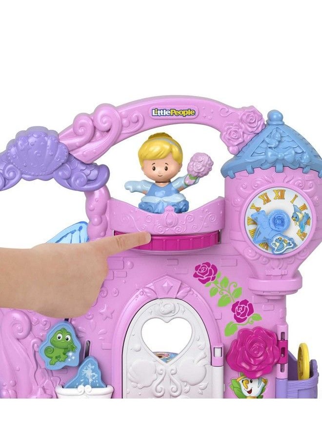 Fisher-Price - Disney Princess Toddler Toy Little People Play & Go Castle Portable Playset With Ariel & Cinderella Figures For Ages 18+ Months - Image 1