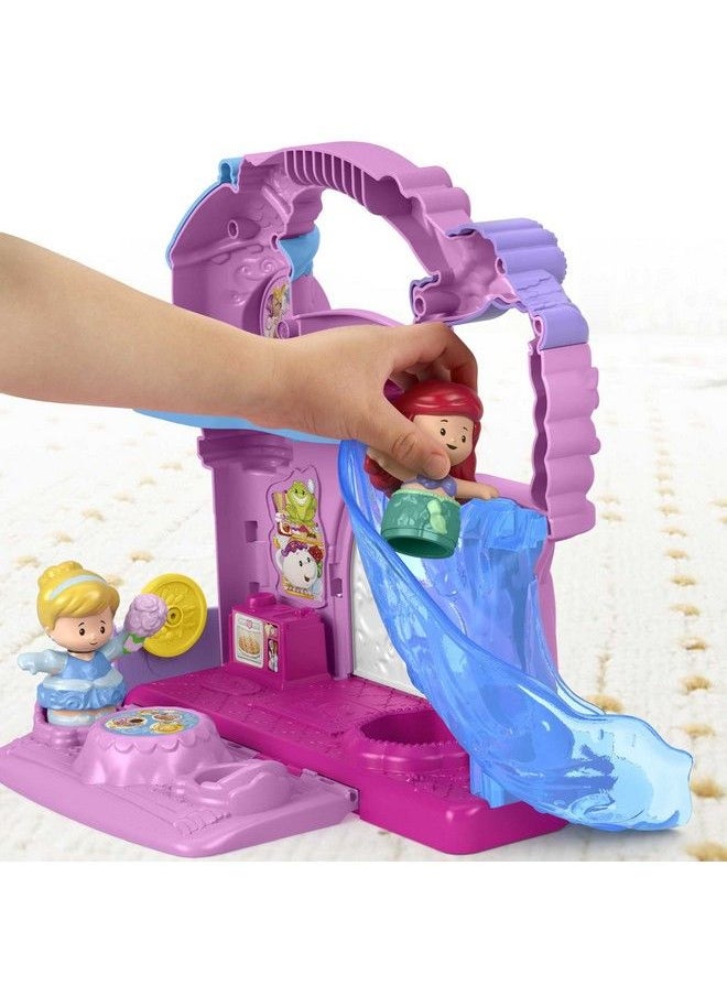 Fisher-Price - Disney Princess Toddler Toy Little People Play & Go Castle Portable Playset With Ariel & Cinderella Figures For Ages 18+ Months - Image 1