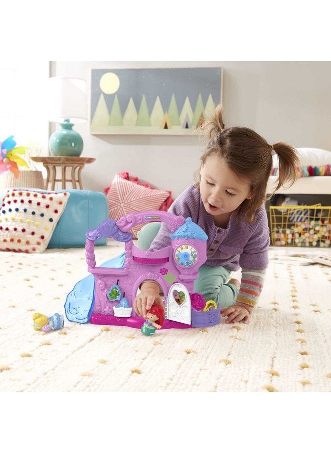 Fisher-Price - Disney Princess Toddler Toy Little People Play & Go Castle Portable Playset With Ariel & Cinderella Figures For Ages 18+ Months - Image 1