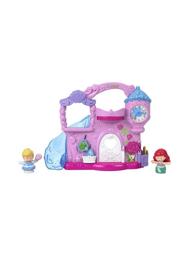 Fisher-Price - Disney Princess Toddler Toy Little People Play & Go Castle Portable Playset With Ariel & Cinderella Figures For Ages 18+ Months - Image 1