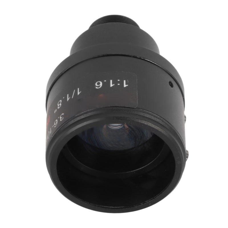 3.6‑10mm Manual Zoom Lens F1.6 1/1.8inch 6MP - Wide And Clear View Manual Focus Prime Lens for Portraits Landscapes And Short Films - Image 4