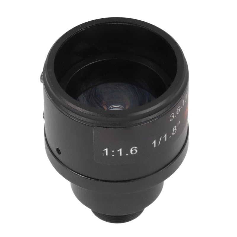 3.6‑10mm Manual Zoom Lens F1.6 1/1.8inch 6MP - Wide And Clear View Manual Focus Prime Lens for Portraits Landscapes And Short Films - Image 3