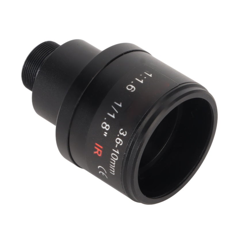 3.6‑10mm Manual Zoom Lens F1.6 1/1.8inch 6MP - Wide And Clear View Manual Focus Prime Lens for Portraits Landscapes And Short Films - Image 2