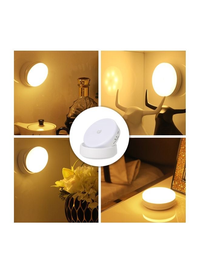 NIBEMINENT LED Night Lamp With Motion Sensor White 9.50x6.50x9.30cm - Image 2