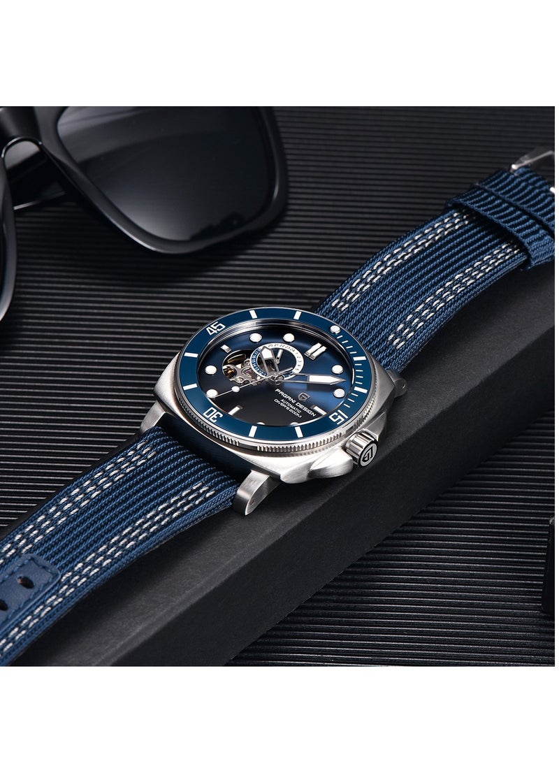 PAGANI DESIGN - Men's Automatic Watches Fashion Men Mechanical Wristwatches Analog Digital Dial Casual Leather Bracelet - Image 1