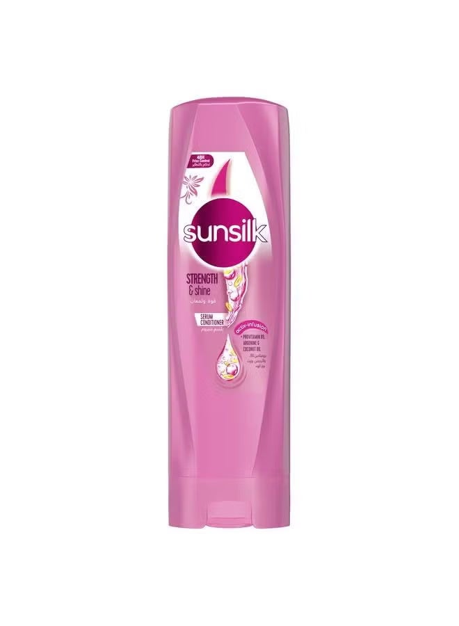 Sunsilk Strength And Shine Conditioner For Weak And Dull Hair With Provitamin B5 Argenine - Image 1