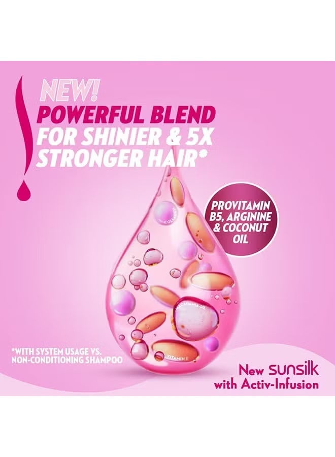 Sunsilk Strength And Shine Conditioner For Weak And Dull Hair With Provitamin B5 Argenine - Image 2