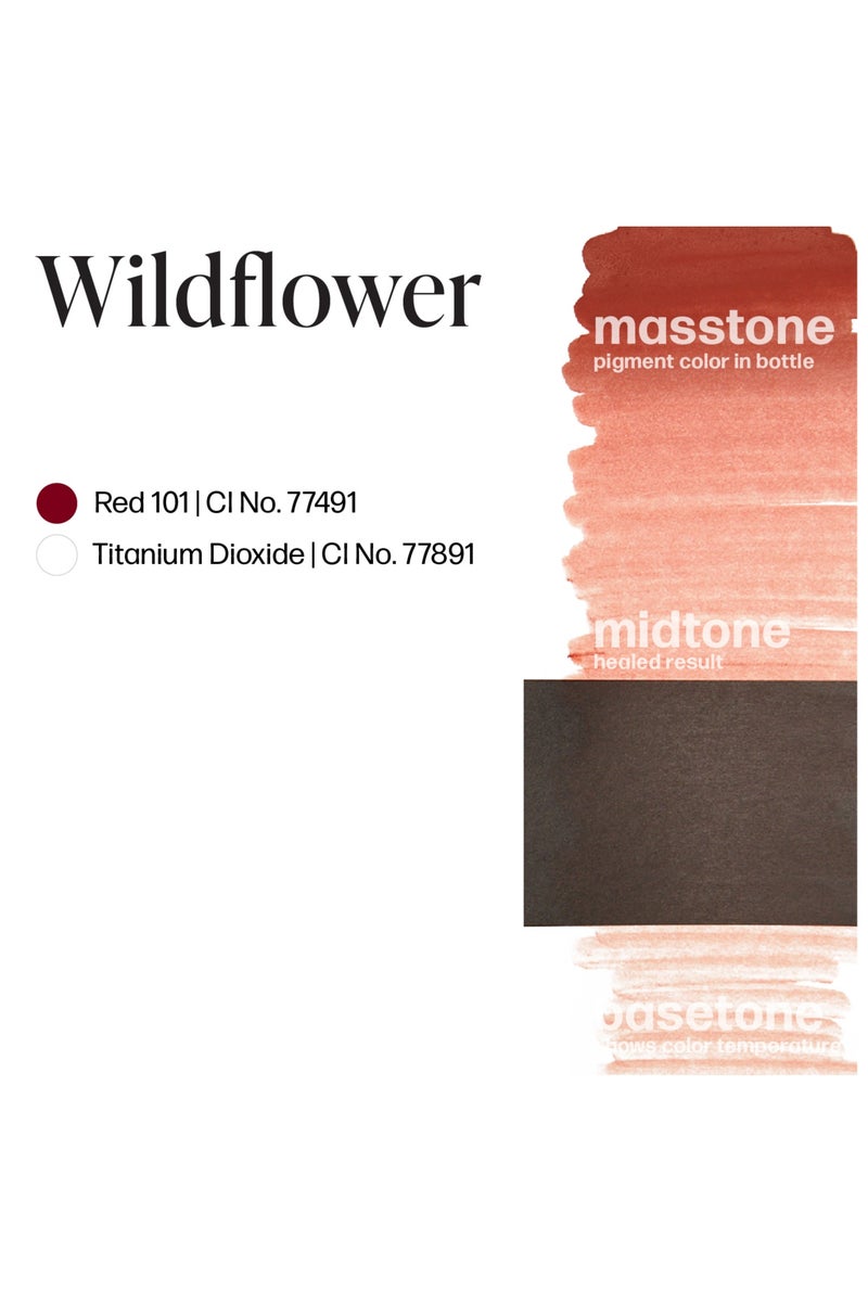Perma Blend Perma Blend WildFlower PMU Lip Pigment – 15ml | Rich Brick-Red Ink for Lips & Areola  - Image 3