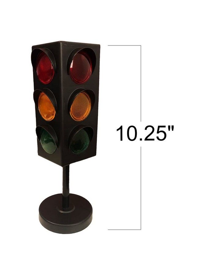 ArtCreativity Traffic Light Table Lamp For Kids 1 Pc Bedside Lamp With Color Changing Leds Cool Nightlight For Girls And Boys Decorative Lamp For Living Room Bedroom Or Playroom 10.25 Inches - Image 4