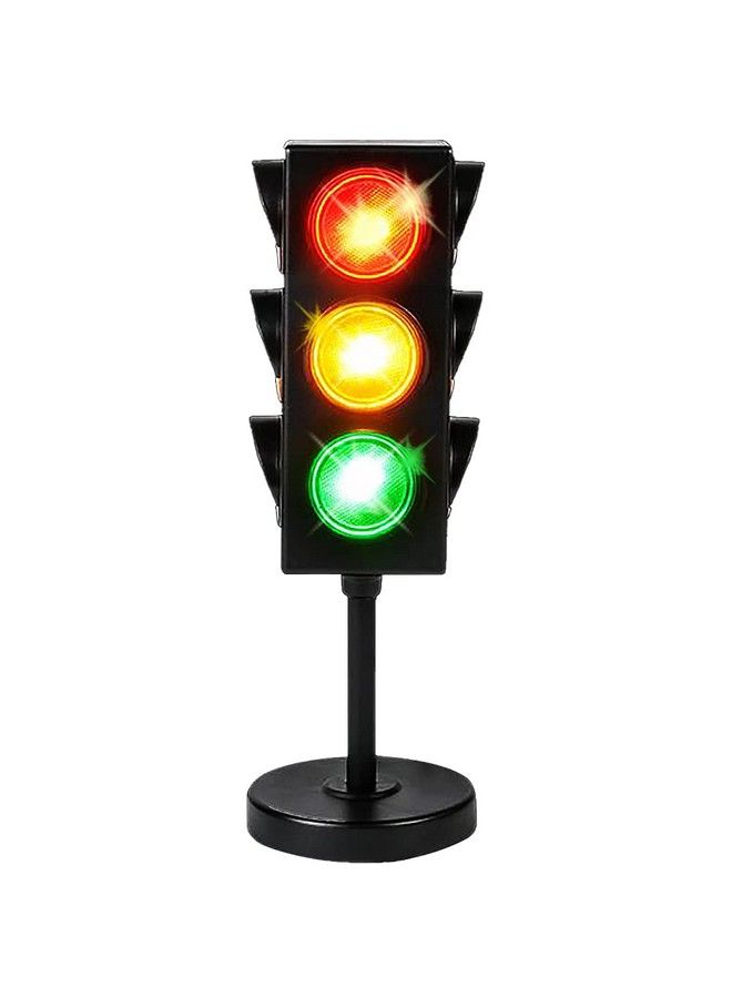 ArtCreativity Traffic Light Table Lamp For Kids 1 Pc Bedside Lamp With Color Changing Leds Cool Nightlight For Girls And Boys Decorative Lamp For Living Room Bedroom Or Playroom 10.25 Inches - Image 1
