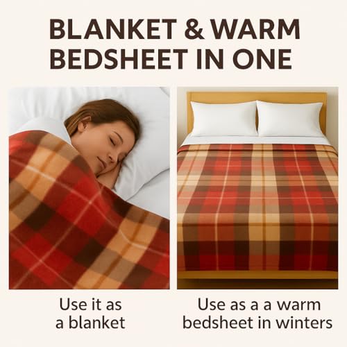 PWI Supersoft AC Blanket for Single Bed – Lightweight Fleece Blanket 60x90 Inches | Skin-Friendly, All-Season, Travel-Friendly, Ideal for AC Rooms & Mild Winters - Image 5