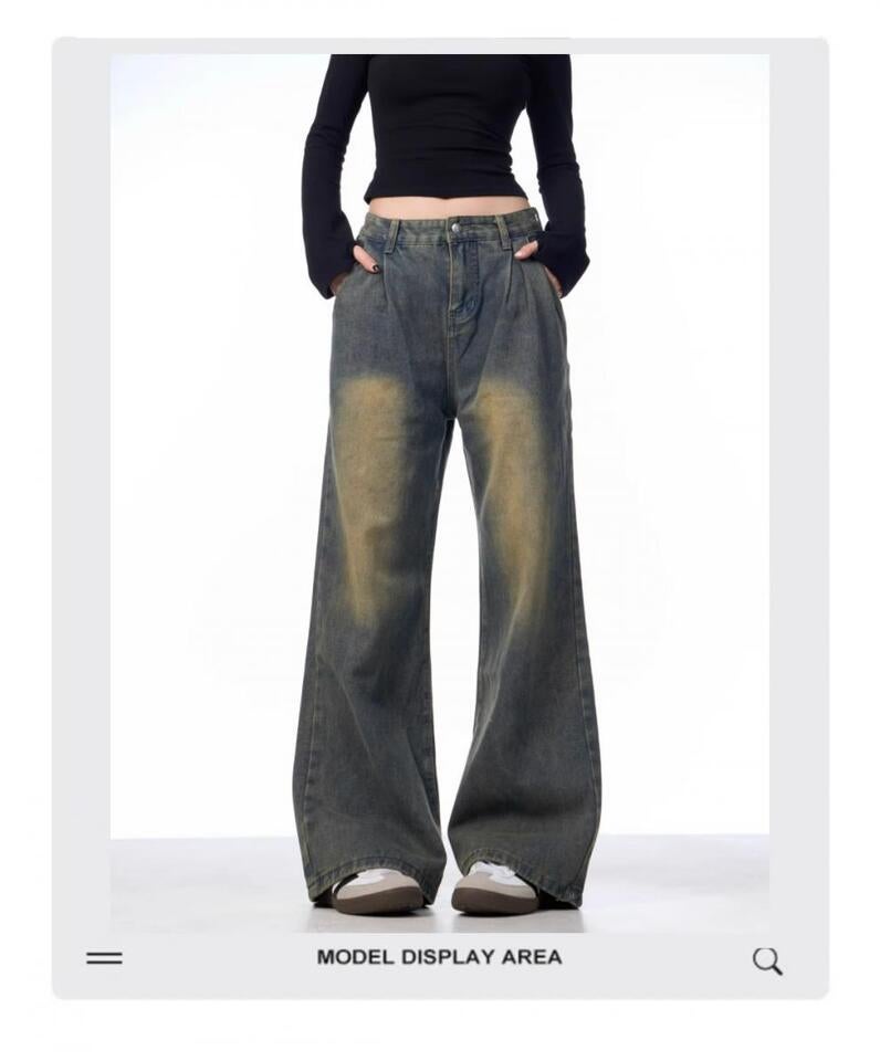 Unisex Casual Daily Denim Jeans - Image 5