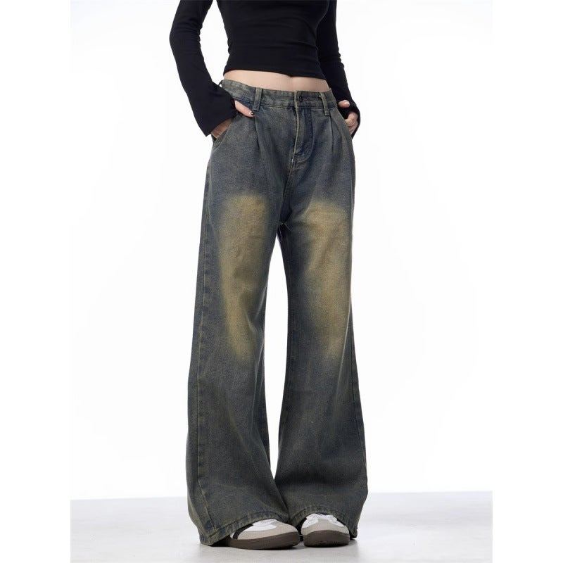 Unisex Casual Daily Denim Jeans - Image 2