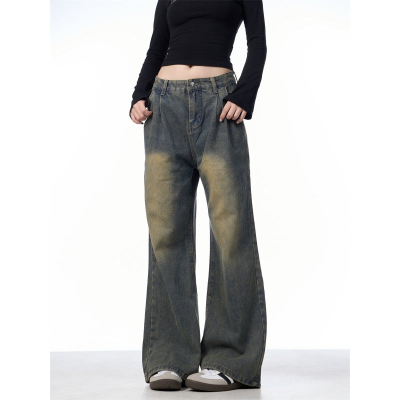 Unisex Casual Daily Denim Jeans - Image 1