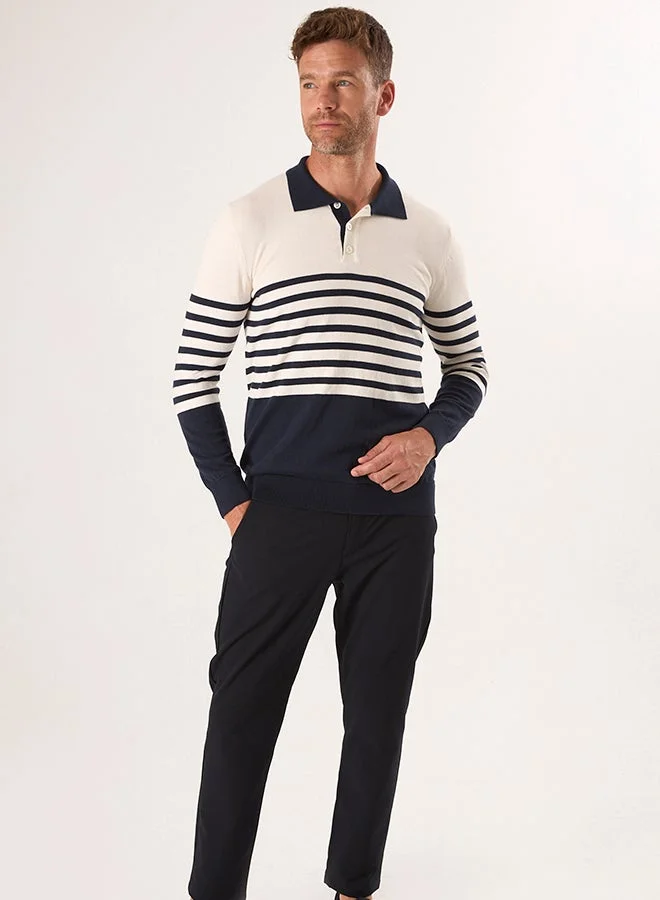 فيليكس هاردي كنزة بأكمام طويلة مخططة