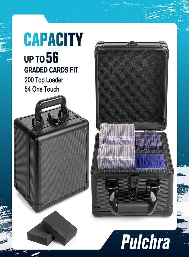 Pulchra Graded Card Storage Box, Top Loaders Case, Sports Trading Box, Slab PSA MTG CSG SGC Magnetic Holder, Waterproof Carrying Case, Collector Storage Boxes - Image 3