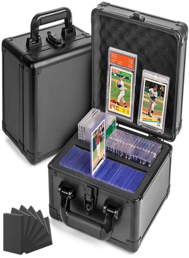Pulchra Graded Card Storage Box, Top Loaders Case, Sports Trading Box, Slab PSA MTG CSG SGC Magnetic Holder, Waterproof Carrying Case, Collector Storage Boxes - Image 1