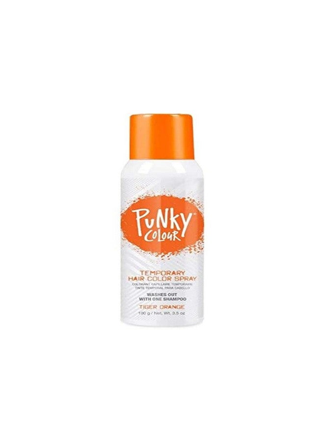 Temporary Hair Color Spray Tiger Orange Nonsticky Nondamaging Hair Dye Instant Vivid Hair Color 3.5 Oz 1Pack
