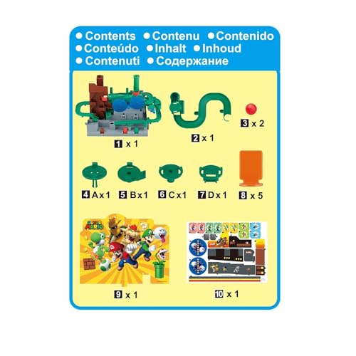 EPOCH Super Mario Adventure Game DX - Tabletop Skill and Action Game with Collectible Action Figures - Image 3