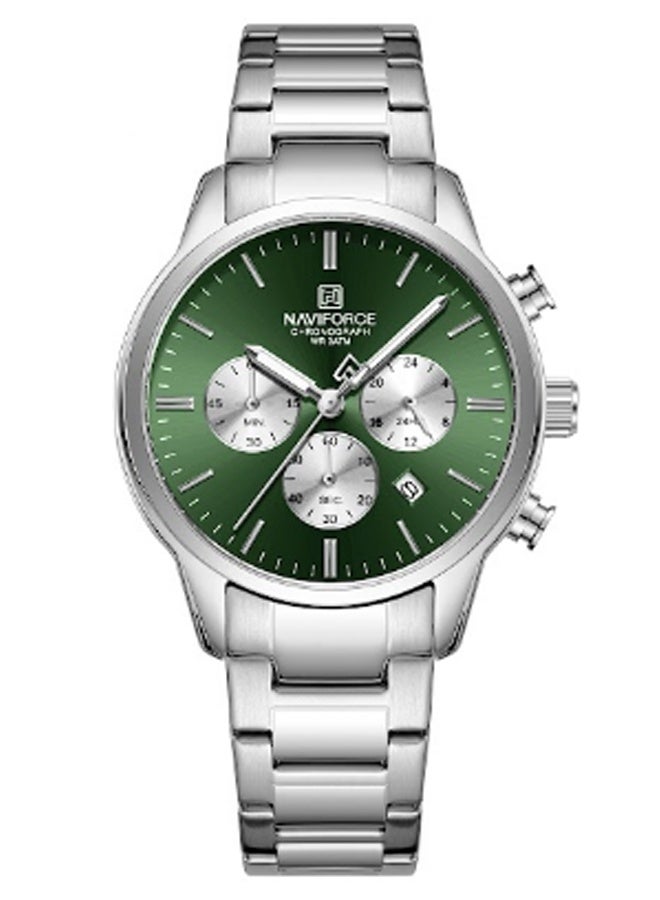 NAVIFORCE Men’s Watch Chronograph Business Quartz Wrist Watches Waterproof NF8076 - Image 1