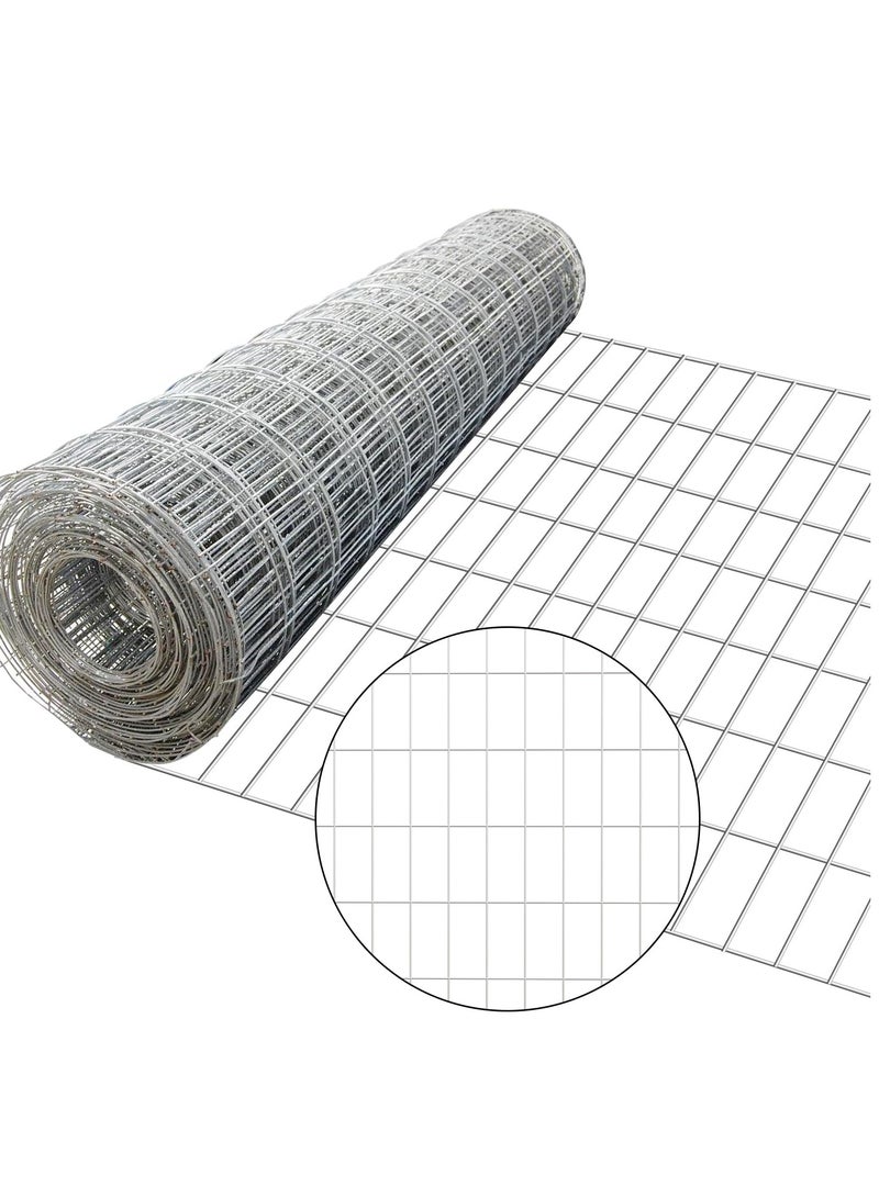 KNP GI Sand Mesh Net Garden Welded Fence Roll Gauge  4ft x 12ft size designed for gardens, farms, construction sites, and animal enclosures.