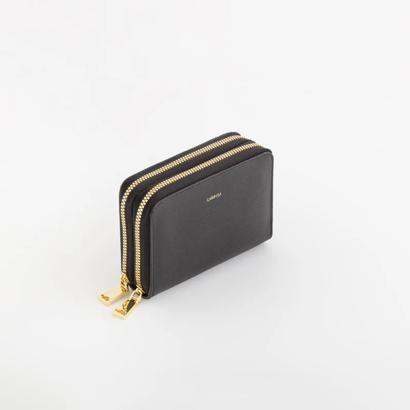 CARPISA Women's Wallet Loto V2 Wallet Black