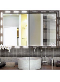 Aookay Hollywood Style Vanity Make Up Light, Led Vanity Mirror Lights, Ultra Bright White LED, Dimmable Touch Control Lights Strip, for Makeup Vanity Table & Bathroom Mirror (JY-V20)  - Image 4