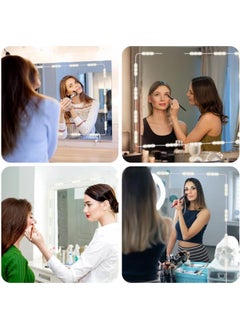 Aookay Hollywood Style Vanity Make Up Light, Led Vanity Mirror Lights, Ultra Bright White LED, Dimmable Touch Control Lights Strip, for Makeup Vanity Table & Bathroom Mirror (JY-V20)  - Image 2