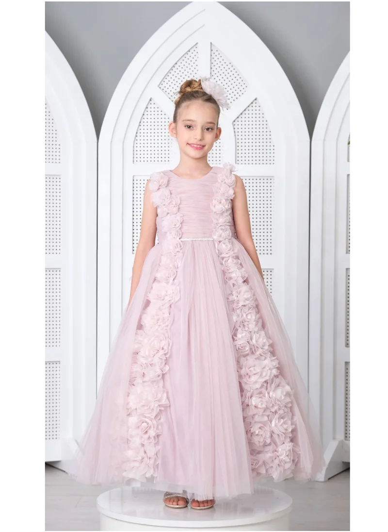 VIA BAMBINO Flower Girls Dress Lilac 3168