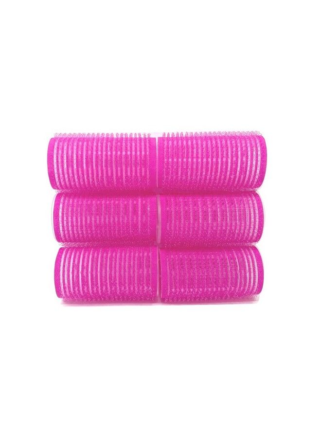 THE UM24 Medium Colors Self Grip Hair Rollers 6Pc - Image 5