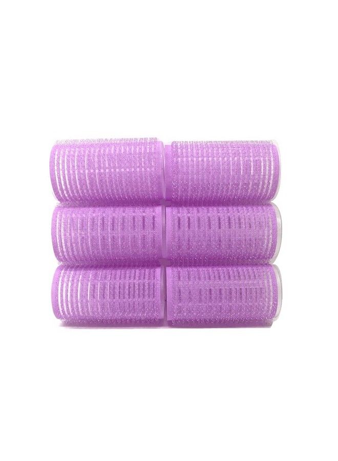 THE UM24 Medium Colors Self Grip Hair Rollers 6Pc - Image 4