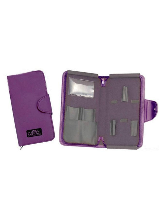 Kenchii Shear & Scissor Case Hold 5 Beauty or Grooming Shears (KEL5Z-PURPLE)