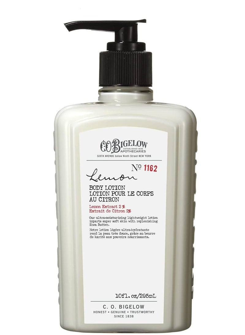 C. O. Bigelow C.O. Bigelow Lemon Body Lotion No. 1162, Moisturizing Lotion for Dry Skin, Hands & Body with Shea Butter & Kuki Nut Oil, Lemon Scented, 10 fl oz  - Image 2
