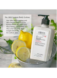 C. O. Bigelow C.O. Bigelow Lemon Body Lotion No. 1162, Moisturizing Lotion for Dry Skin, Hands & Body with Shea Butter & Kuki Nut Oil, Lemon Scented, 10 fl oz  - Image 3
