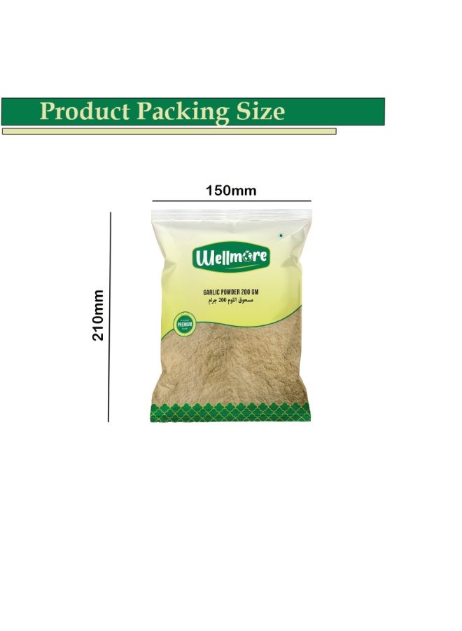 Wellmore Garlic Powder 200 gm - Image 2