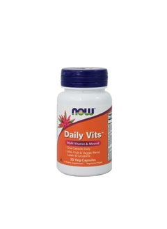 Daily Vits Multivitamins and Mineral with Fruit and Veggie Blend Lutein and Lycopene 30 Vegetable Capsule