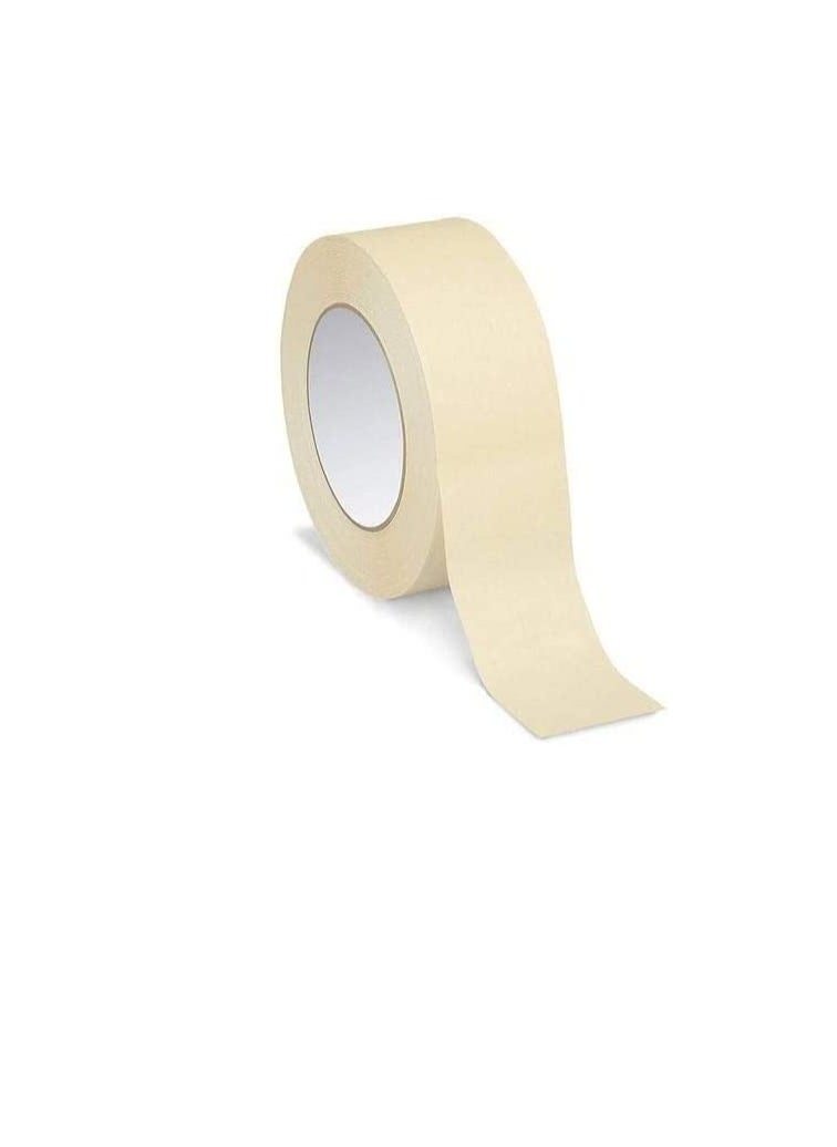 ROBUSTLINE Robustline Adhesive Masking Tape General Purpose Painter's Tape Bulk for Painting, Labeling, Packing, Craft, Art, Home, Office, School Etc. (2 INCH, 10)  - Image 3