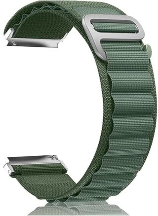 Generic Alpine Loop Band 20mm Compatible with Amazfit GTS 4 Mini/GTS 4 / Amazfit Bip 3/3 Pro Replacement Strap Nylon Titanium Wristbands GTS 3 / GTS 2e / GTS 2 Mini/GTS 2 / GTS - Green - pzsku/Z782DDD92E295B79B1DD4Z/45/_/1717022718/dd972f0b-b81f-4cca-91df-d543d6241ef6