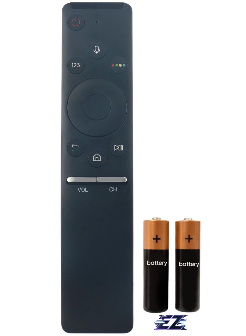 ELTRAZONE Smart Voice Replacement Remote Control BN59-01266A-B Compatible with Samsung TV UN60KS800D UN43KU7500 UN55KS850D UN55KS8500F UN75MU630D UN50MU630D UN65MU850D UN43MU630D UN55MU630D UN55MU65 with battery - Image 1