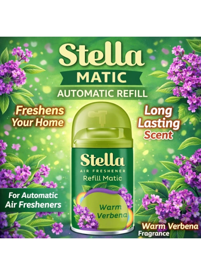 STELLA عبوة ماتيكية 225 مل (عطر الليمون الدافئ) + غطاء - Image 5
