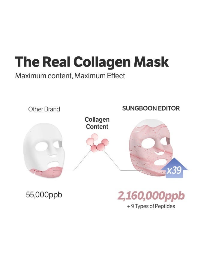 SUNGBOON EDITOR [SUNGBOON EDITOR] Deep Collagen Power Boosting Mask (1ea) - Image 4