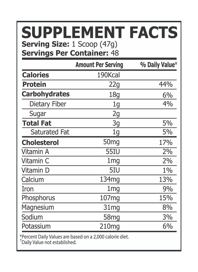 CORE CHAMPS Pro Matrix Ultra Premium Protein Matrix 5Lbs Chocolate 48 Servings  - Image 3