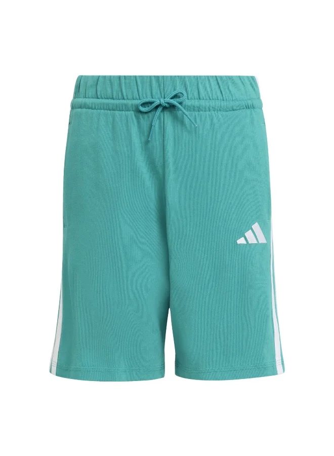 adidas J 3S Kn Sh 210 Green Training Shorts For Junior 7-8Y